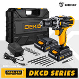 DEKO 20V MAX DKCD20XL01-H10S2 | 3/8" CORDLESS DRILL